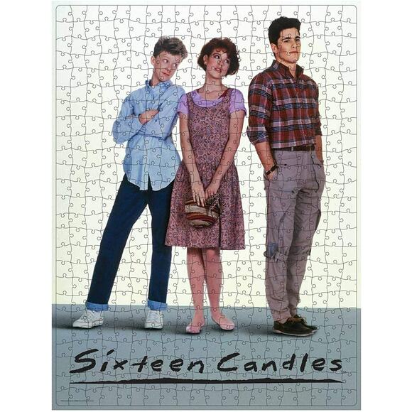 Sixteen Candles Movie 500-Piece Puzzle in Plastic Retro Blockbuster VHS Box - Picture 2 of 2